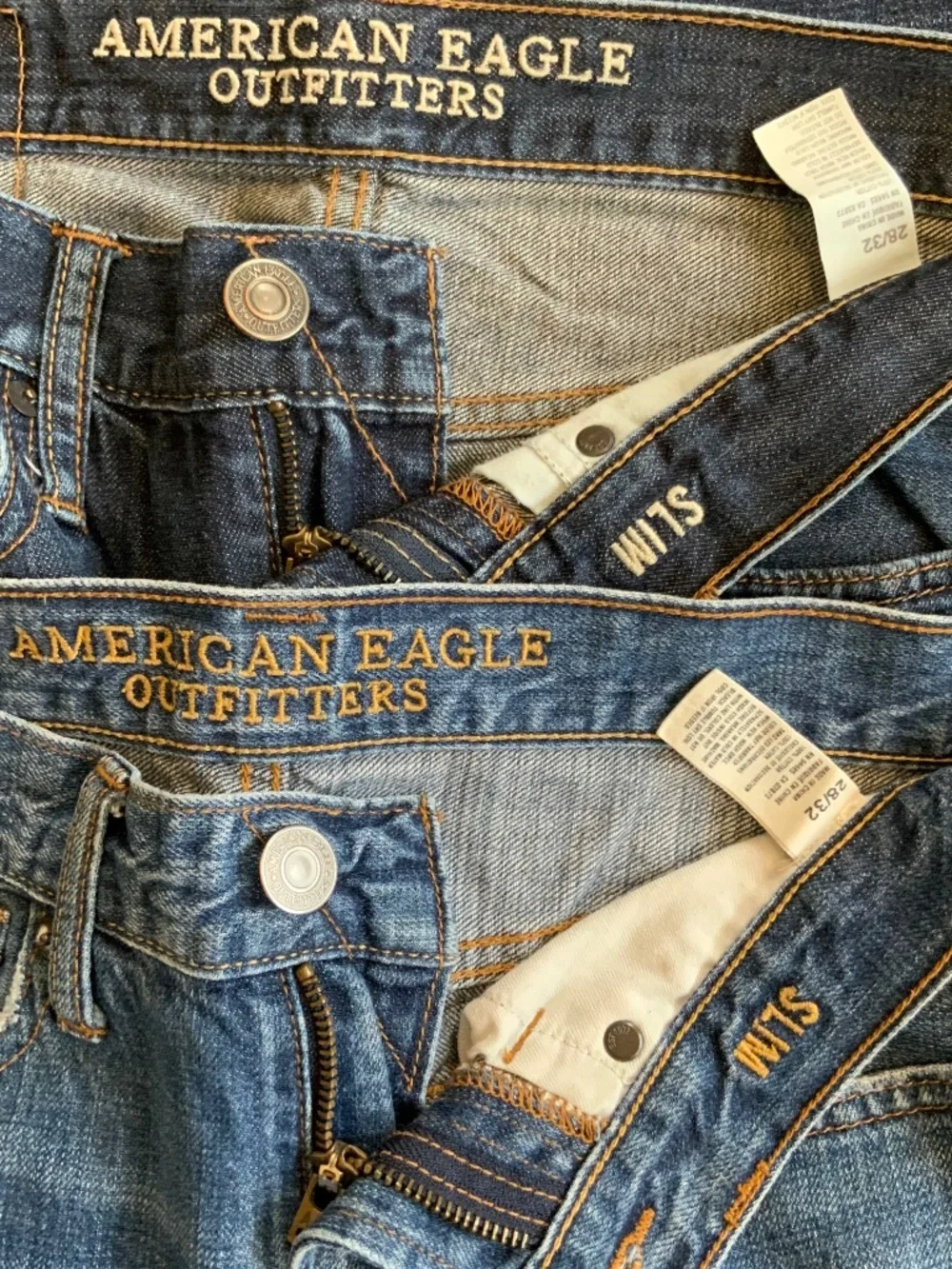 American Eagle Distressed Wash Slim Jeans Lot of (2)